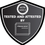 tested and attested by prescient assurance badge